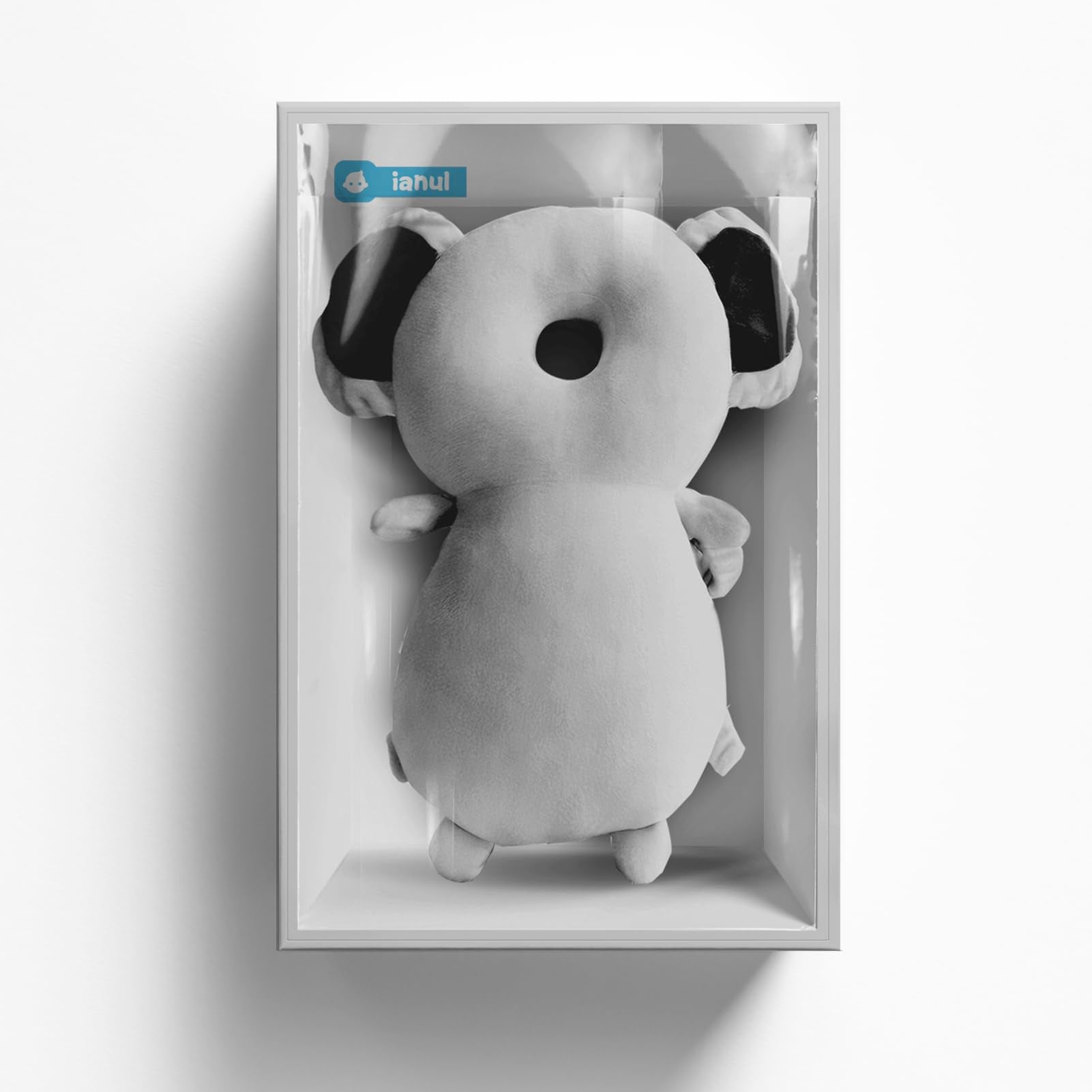 Ianul Koala head protector backpack with padded back cushion for safe crawling.
