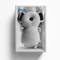 Ianul Koala head protector backpack with padded back cushion for safe crawling.