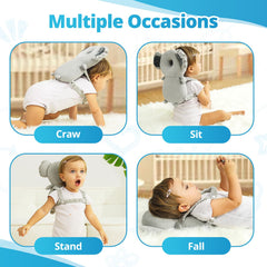 Ianul Koala lightweight safety harness supports free movement during play.