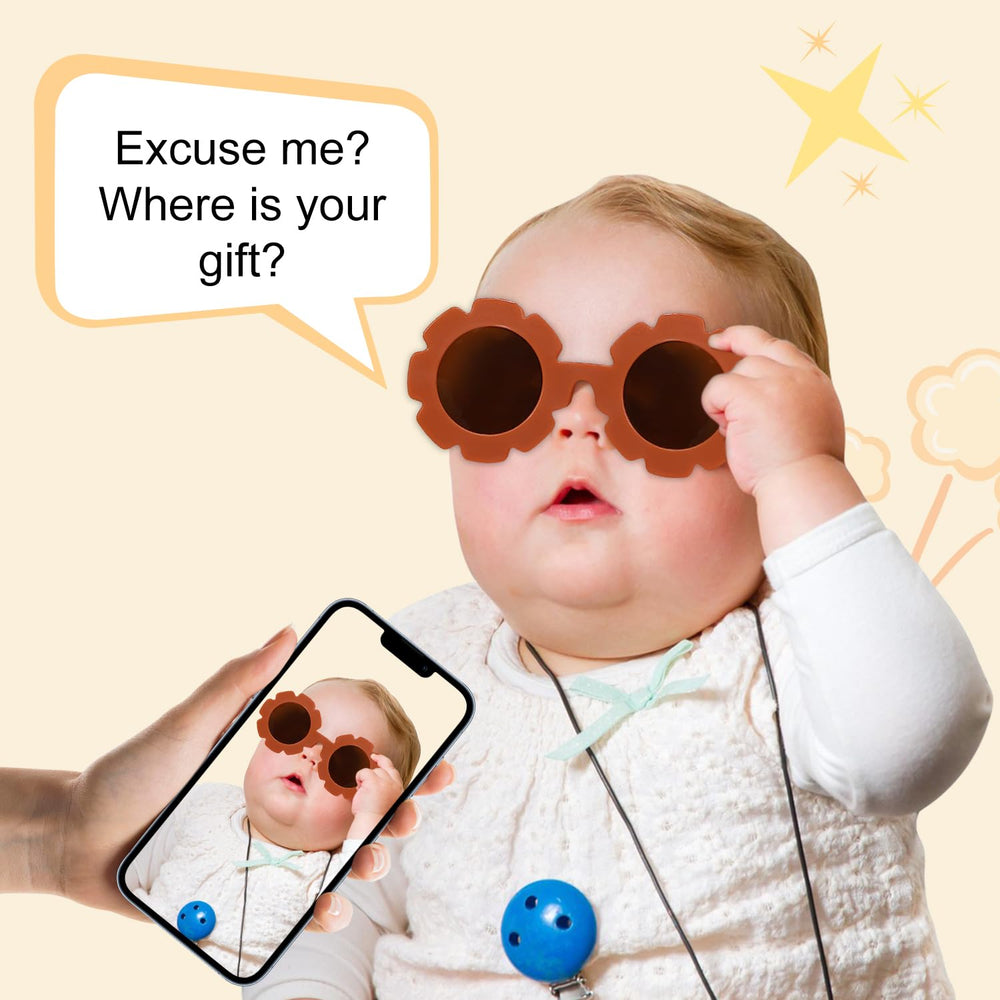 iAOVUEBY baby sunglasses—protective, stylish accessory for sunny days