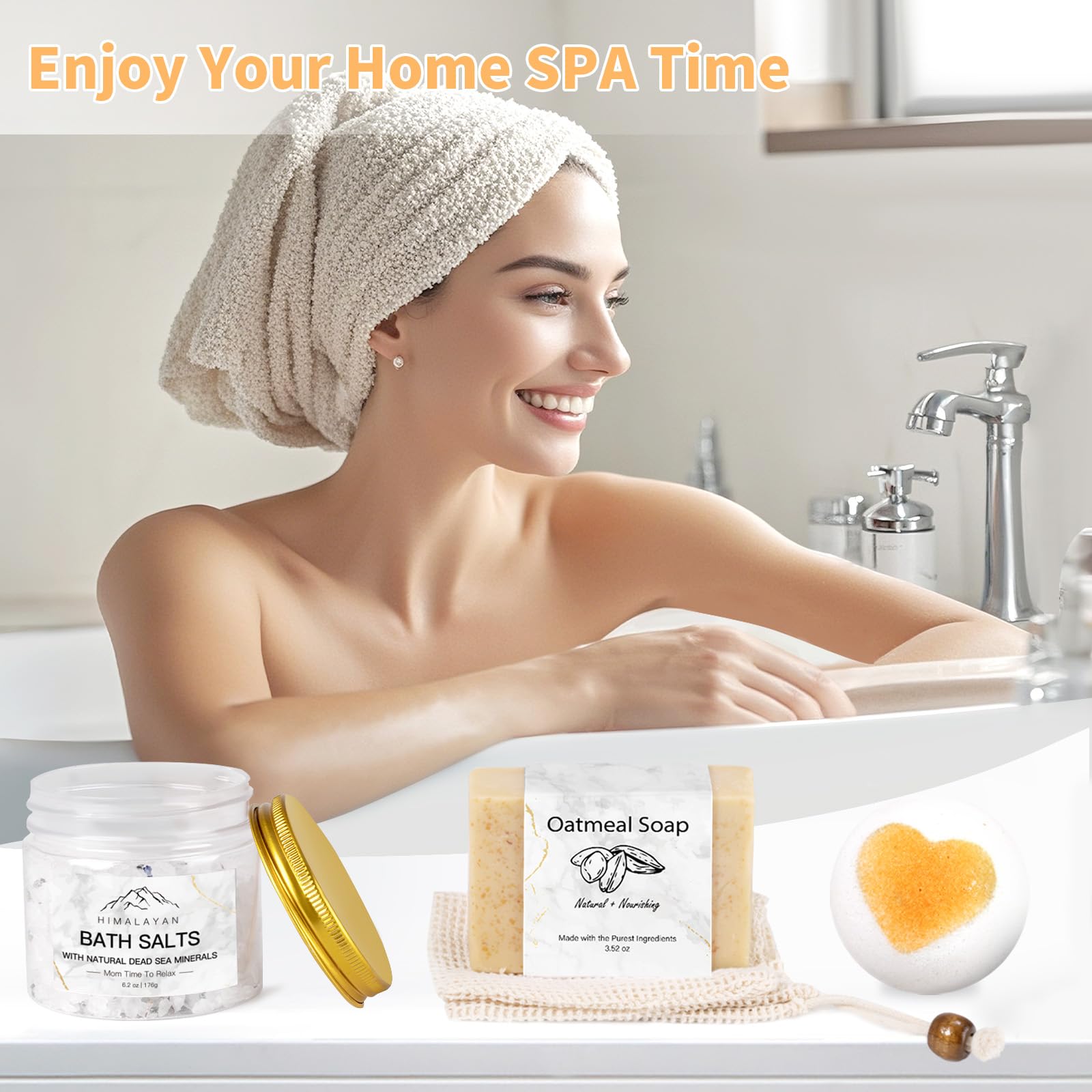 iAOVUEBY Himalayan bath salts for a soothing at home spa moment