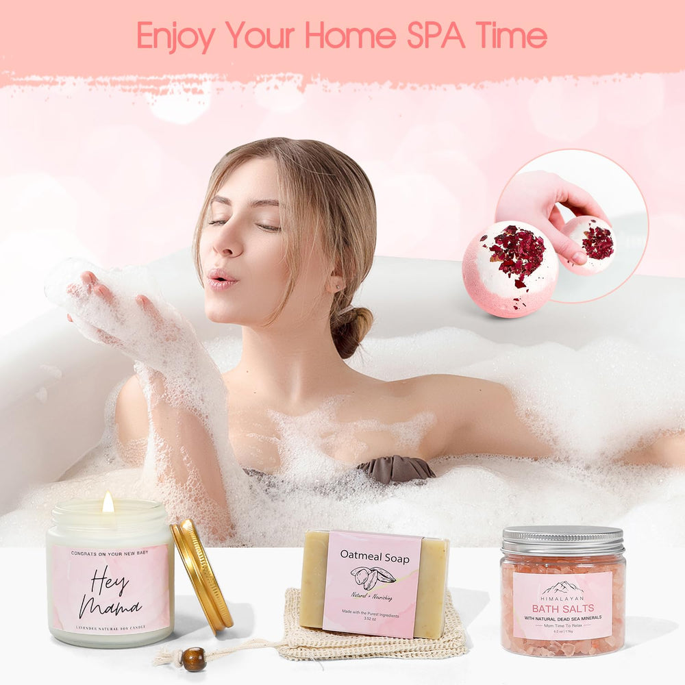 iaovueby lavender scented candle calming aroma for at-home relaxation.