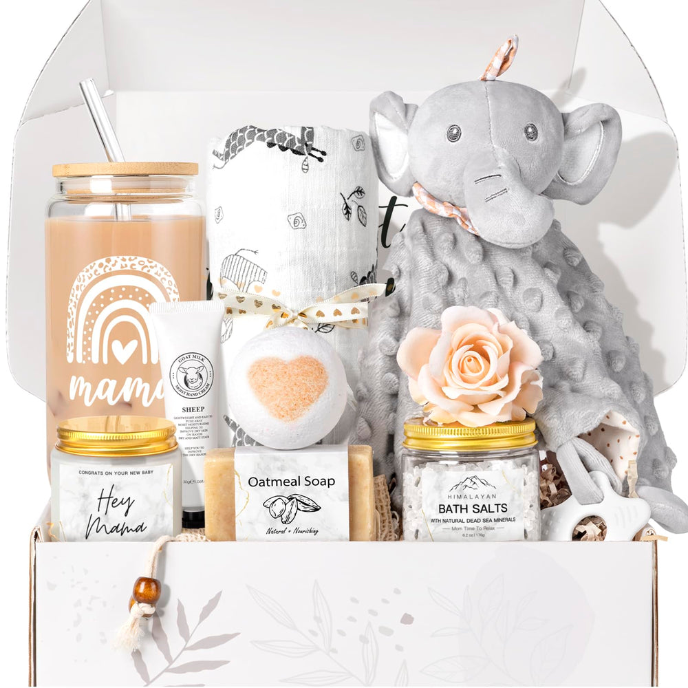 iAOVUEBY new mom gift basket glass cup for soothing post-birth beverages