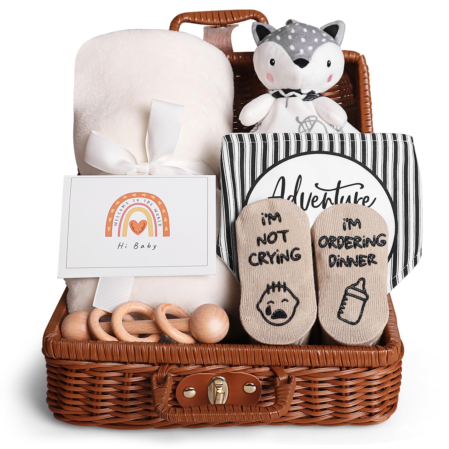 iAOVUEBY Soft Baby Blanket provides cozy warmth for naps and bedtime cuddles.