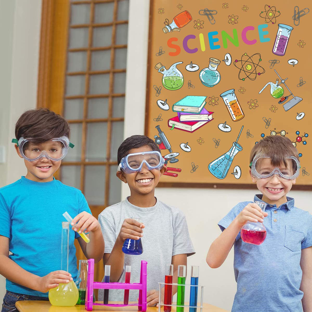 IARTTOP microscope decor sticker adds real-world lab vibe to learning spaces