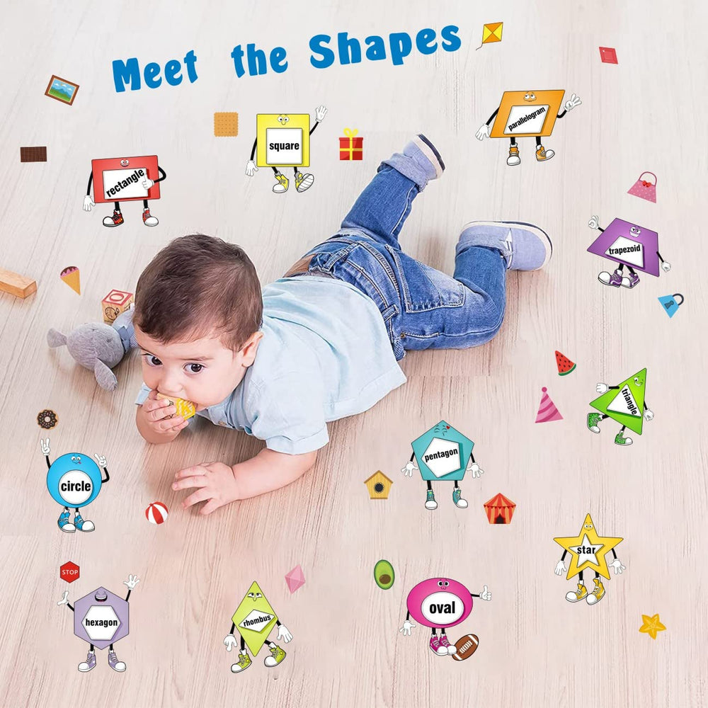 IARTTOP colorful shapes square rhombus close-up shows transparent material and embossed texture.