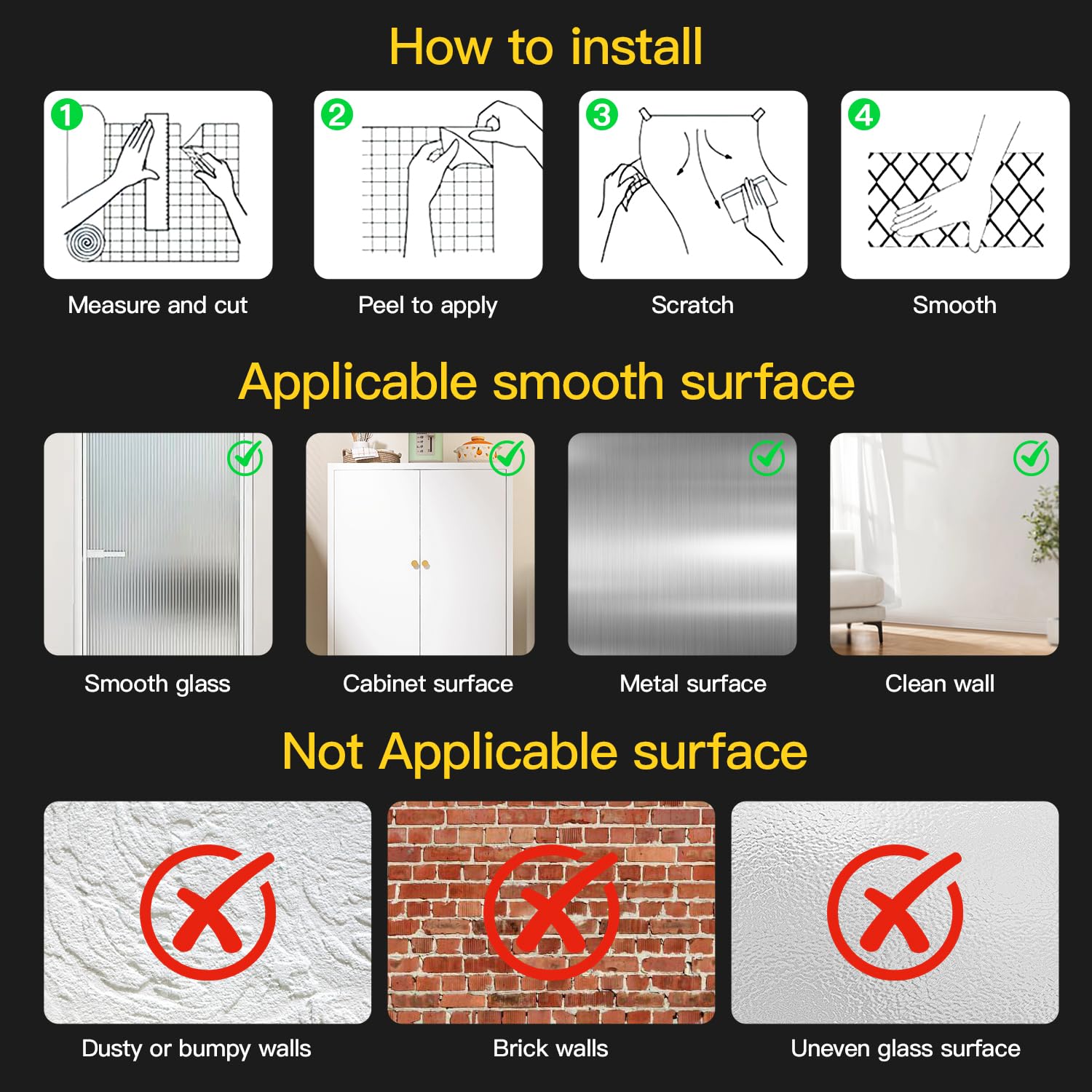 IARTTOP double-sheet fireplace backdrop sized 90cm by 35cm.