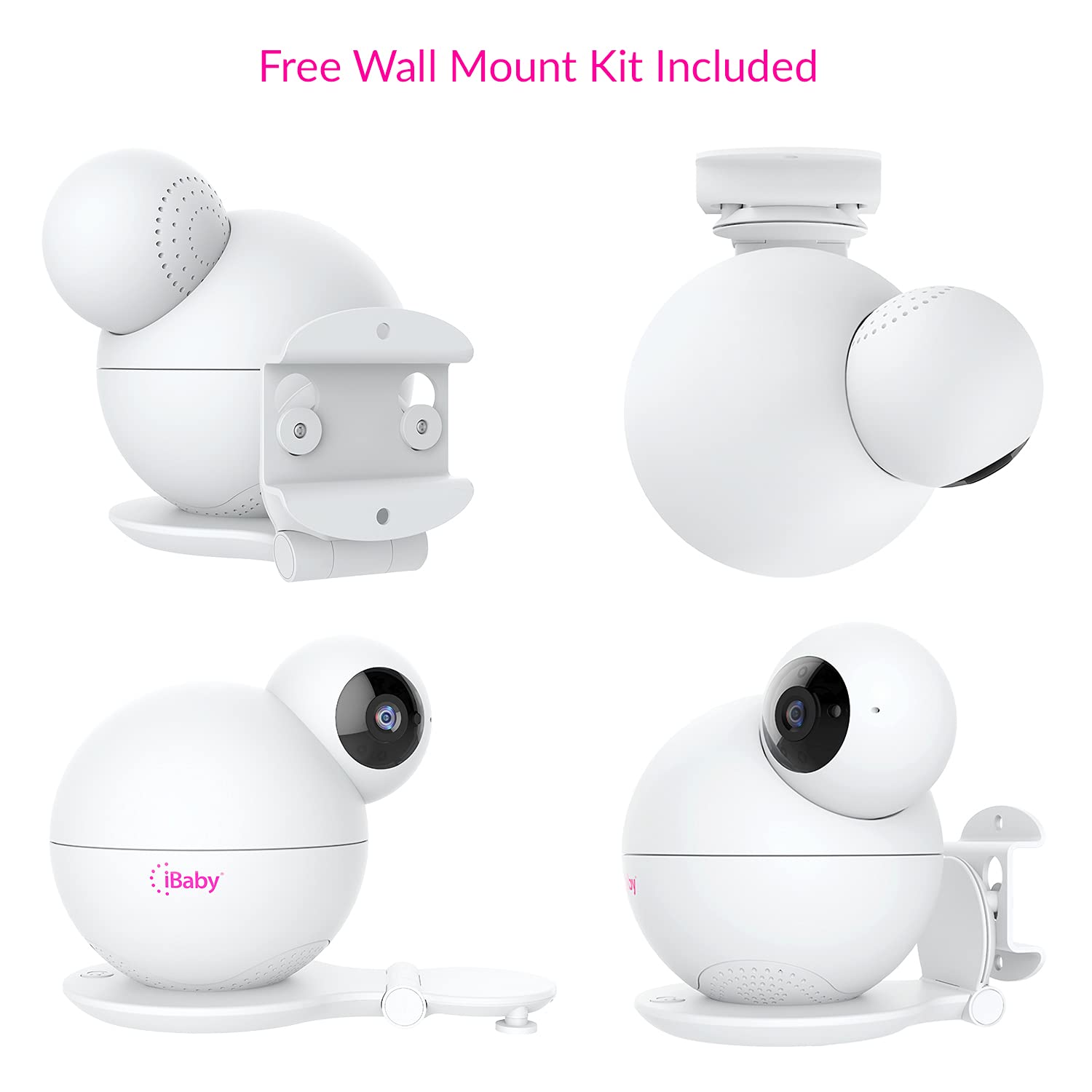iBaby M8L secure access keeps your video private with encryption.