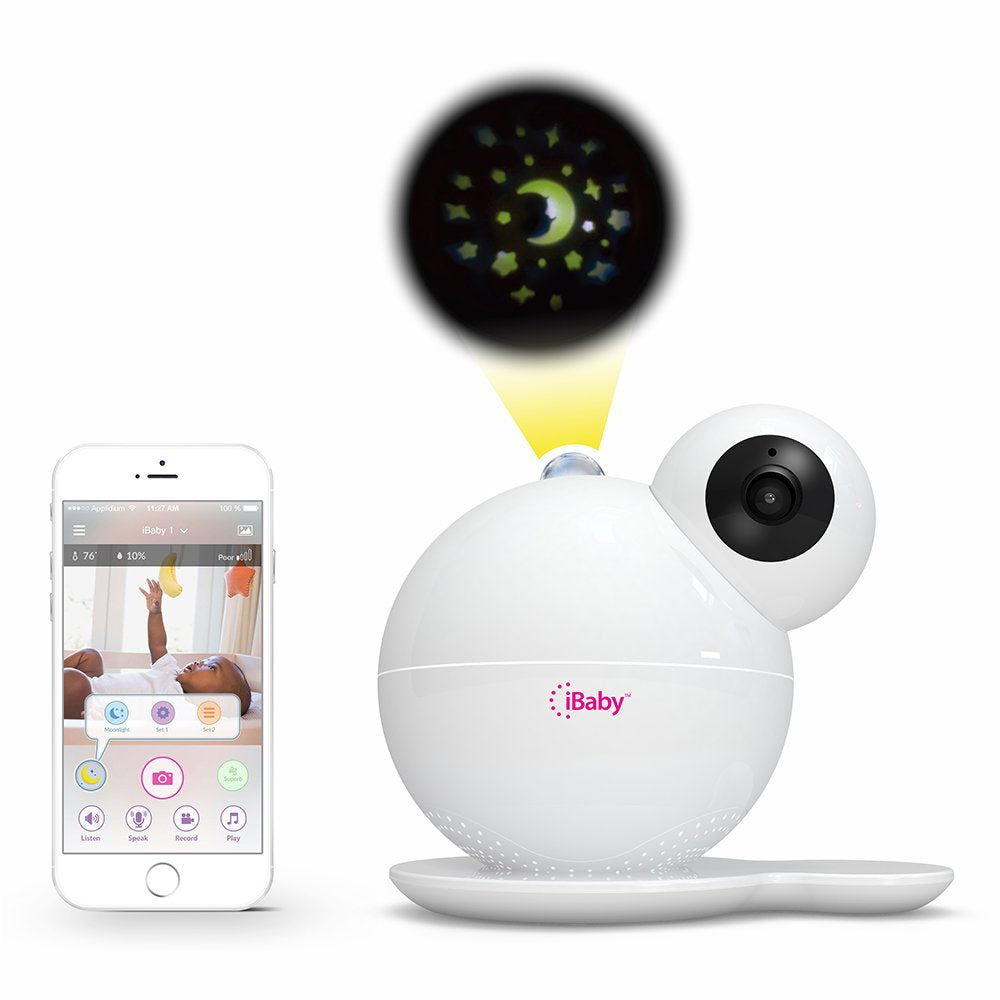 iBaby Smart Monitor 360° pan view for full-room monitoring