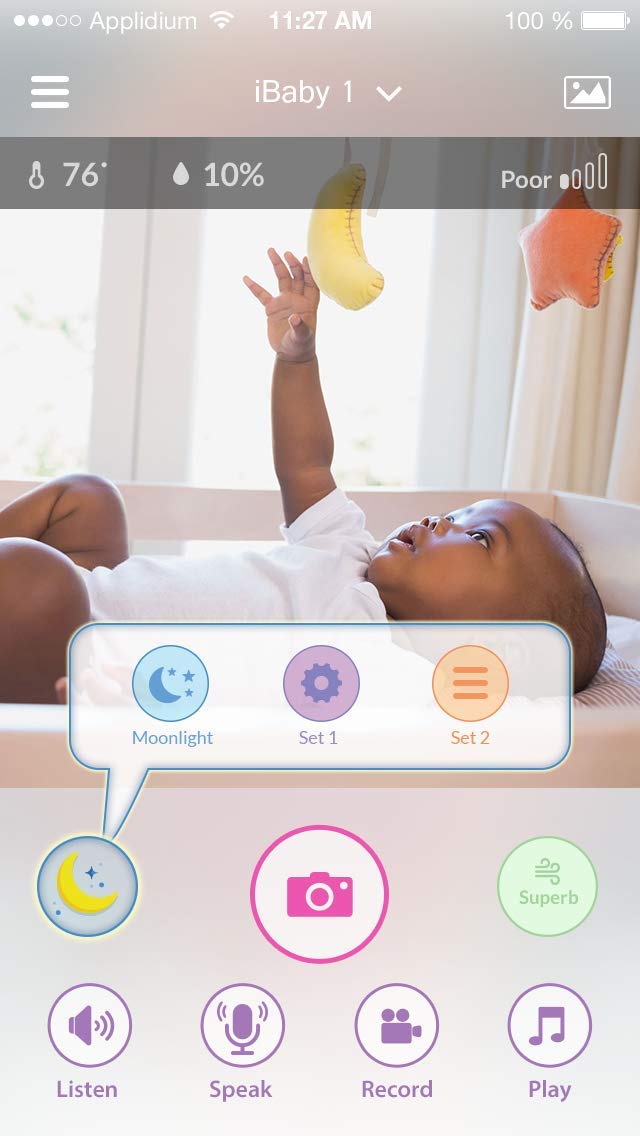 iBaby Smart Monitor secure cloud transmission and privacy