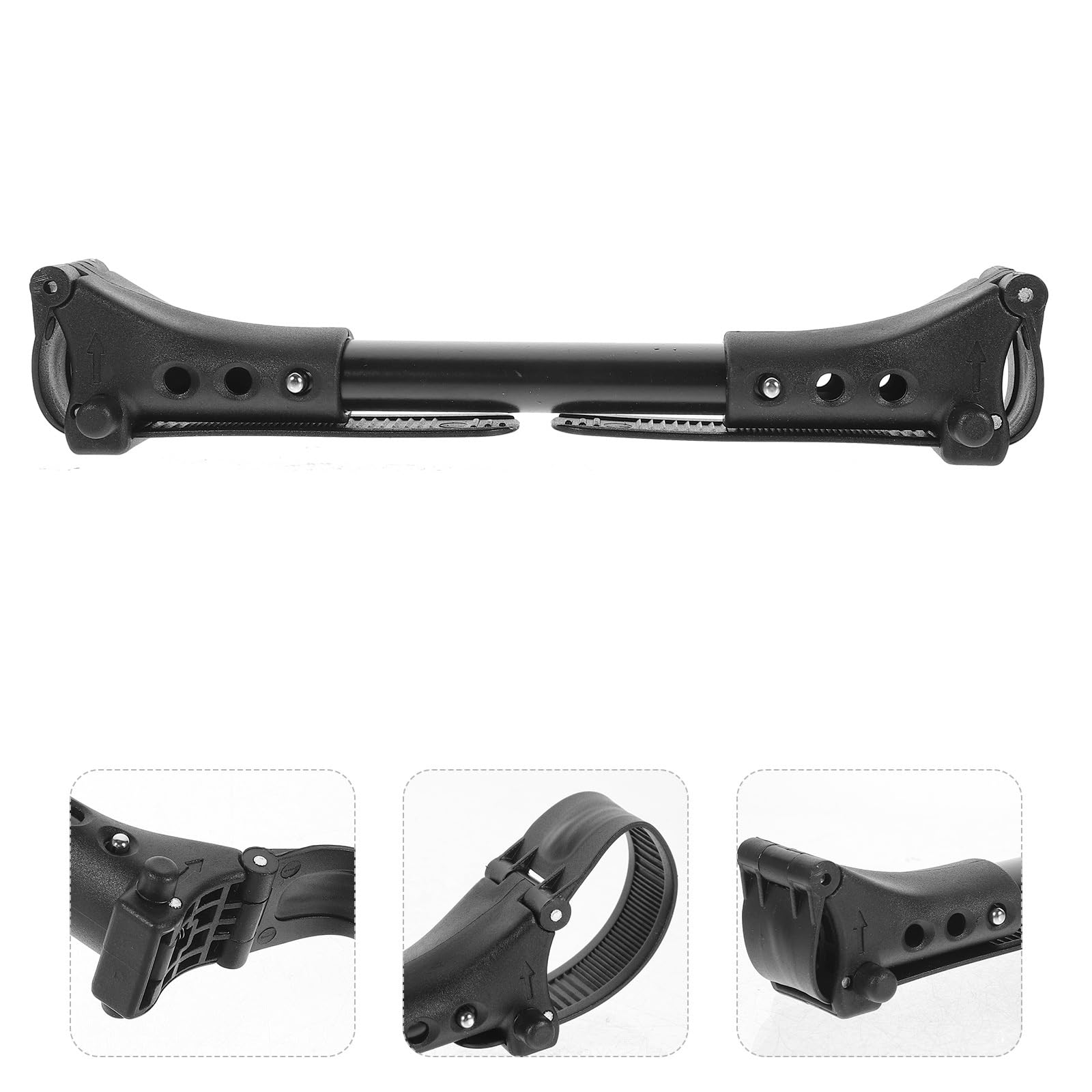 ibasenice stroller connector 3pcs-pack includes three connectors for flexible configurations.