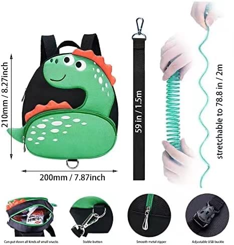 ibestby dinosaur backpack kid-friendly design boosts engagement