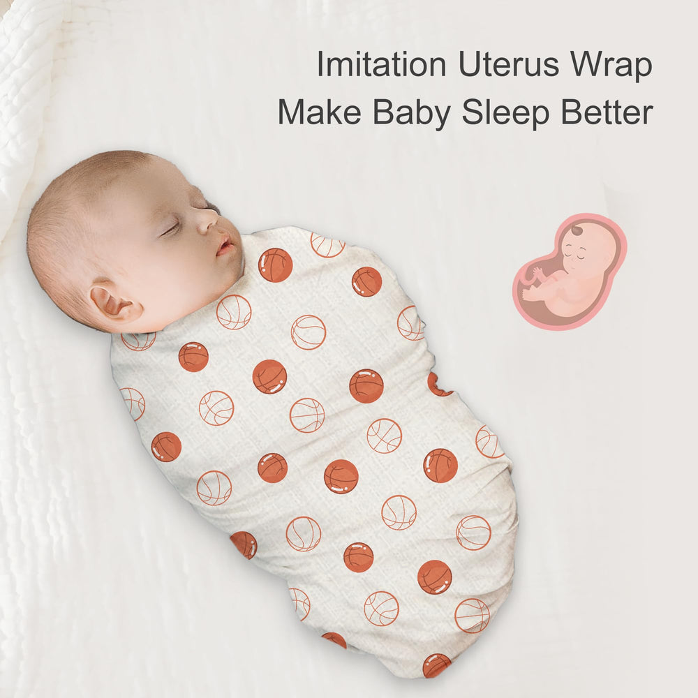 IBESTOPIA 4-pack swaddle set delivers multiple uses for daily routines.
