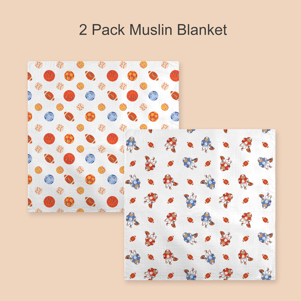 IBESTOPIA 47x47-inch swaddle shown as cozy wrap in use