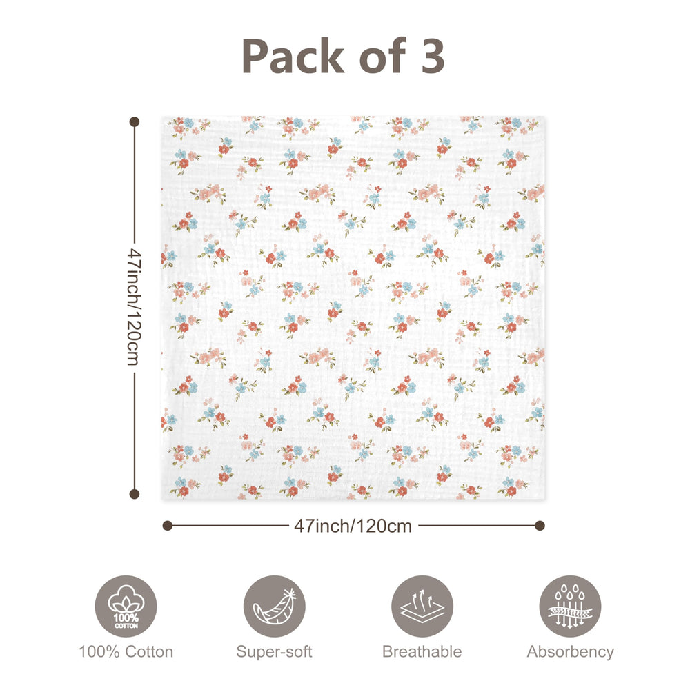 IBESTOPIA coordinated designs with solids and prints for nursery styling