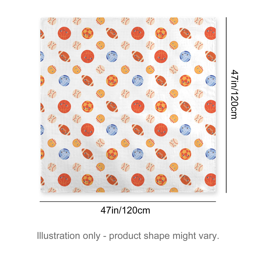 IBESTOPIA swaddle used as stroller cover for on-the-go protection