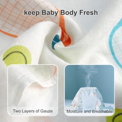 IBESTOPIA swaddle 47x47 inch usage—versatile for swaddling and covers.