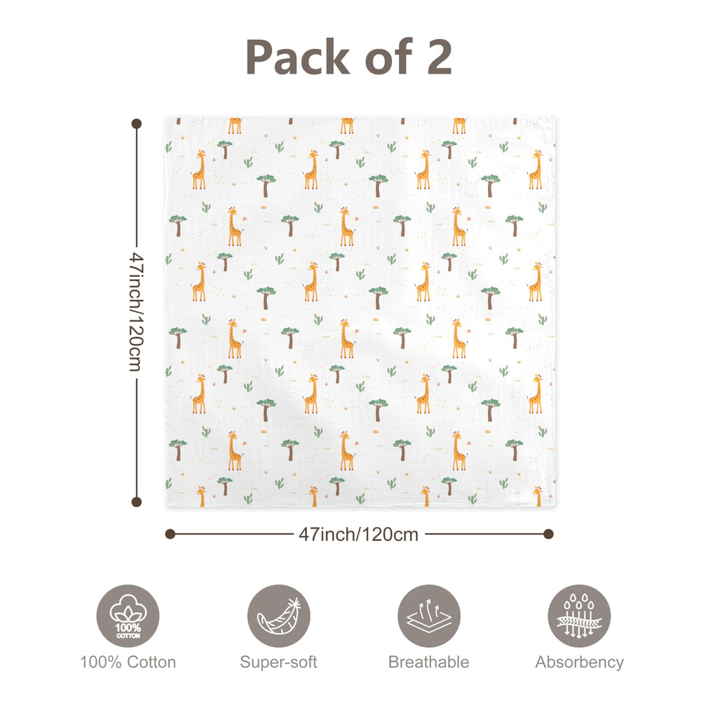 IBESTOPIA swaddle blanket on baby, gentle wrap supports cozy, secure sessions.