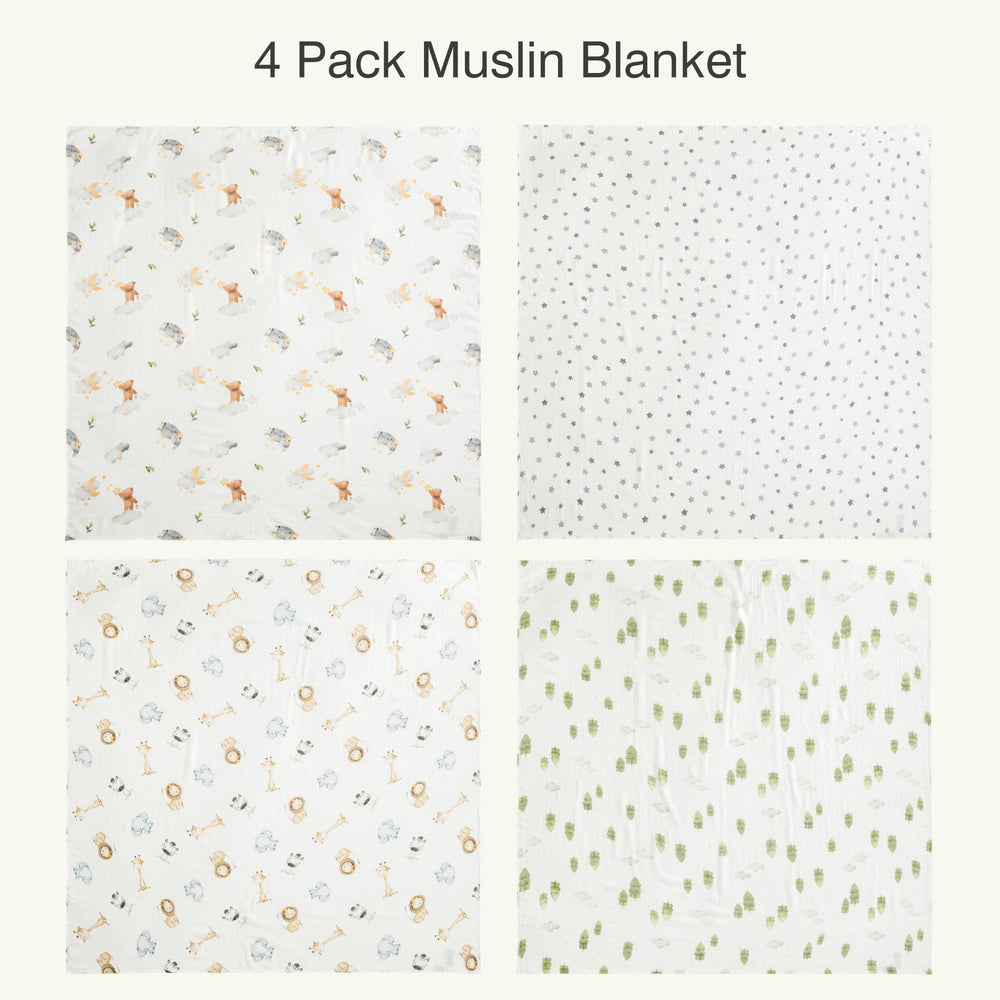IBESTOPIA nursing-cover swaddle used as cover and lightweight towel on the go