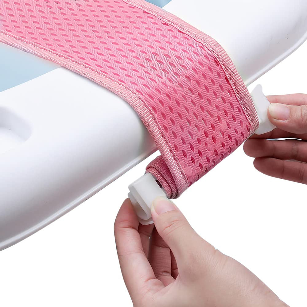 Ibluelover breathable-mesh promotes air flow and quick drying after baths.