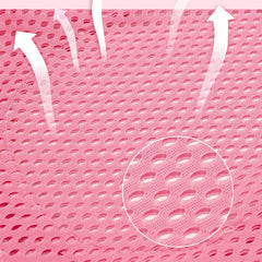 Ibluelover foam-head-pillow provides gentle head support during bath time.