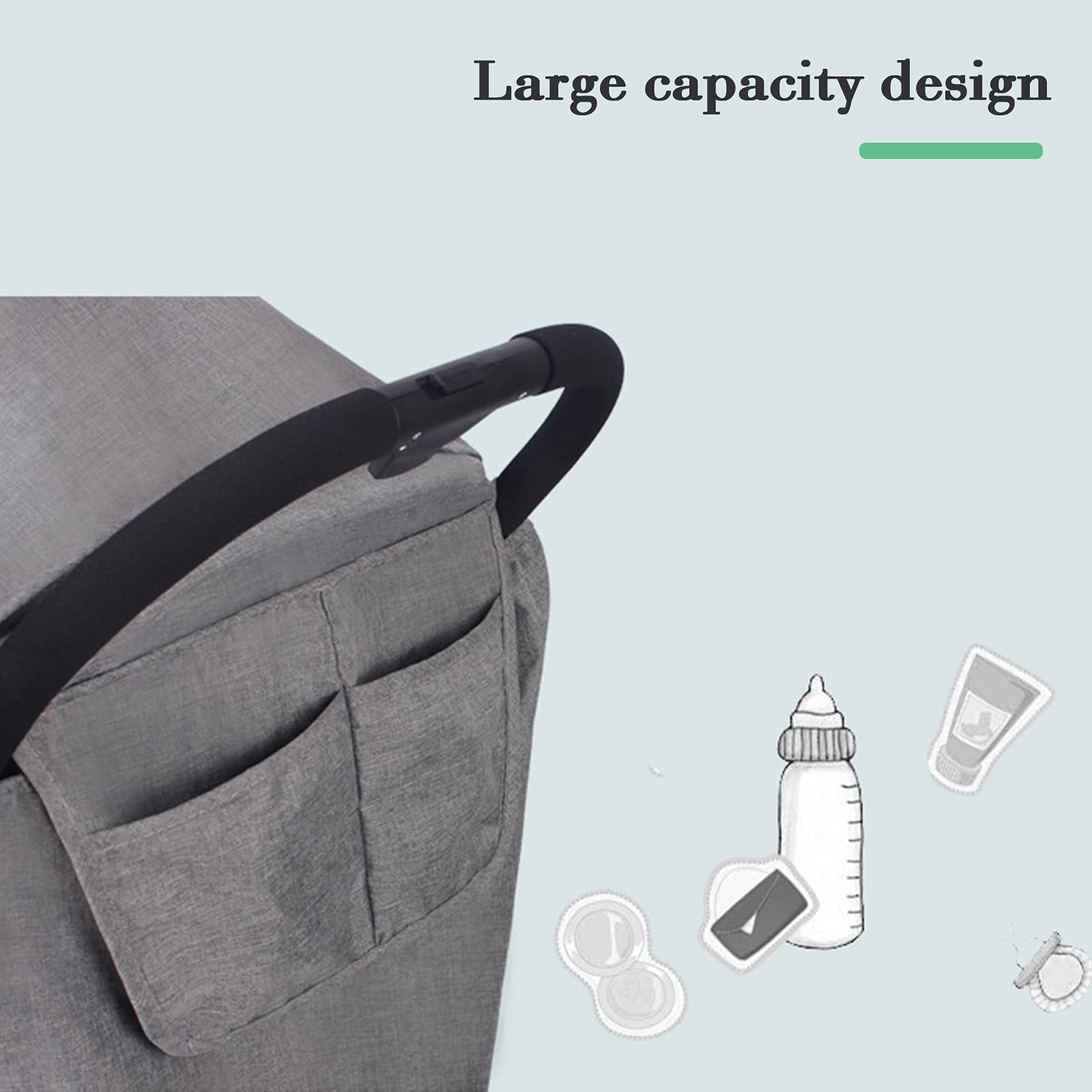 Ibluelover stroller cover full coverage blocks dust rain and UV rays