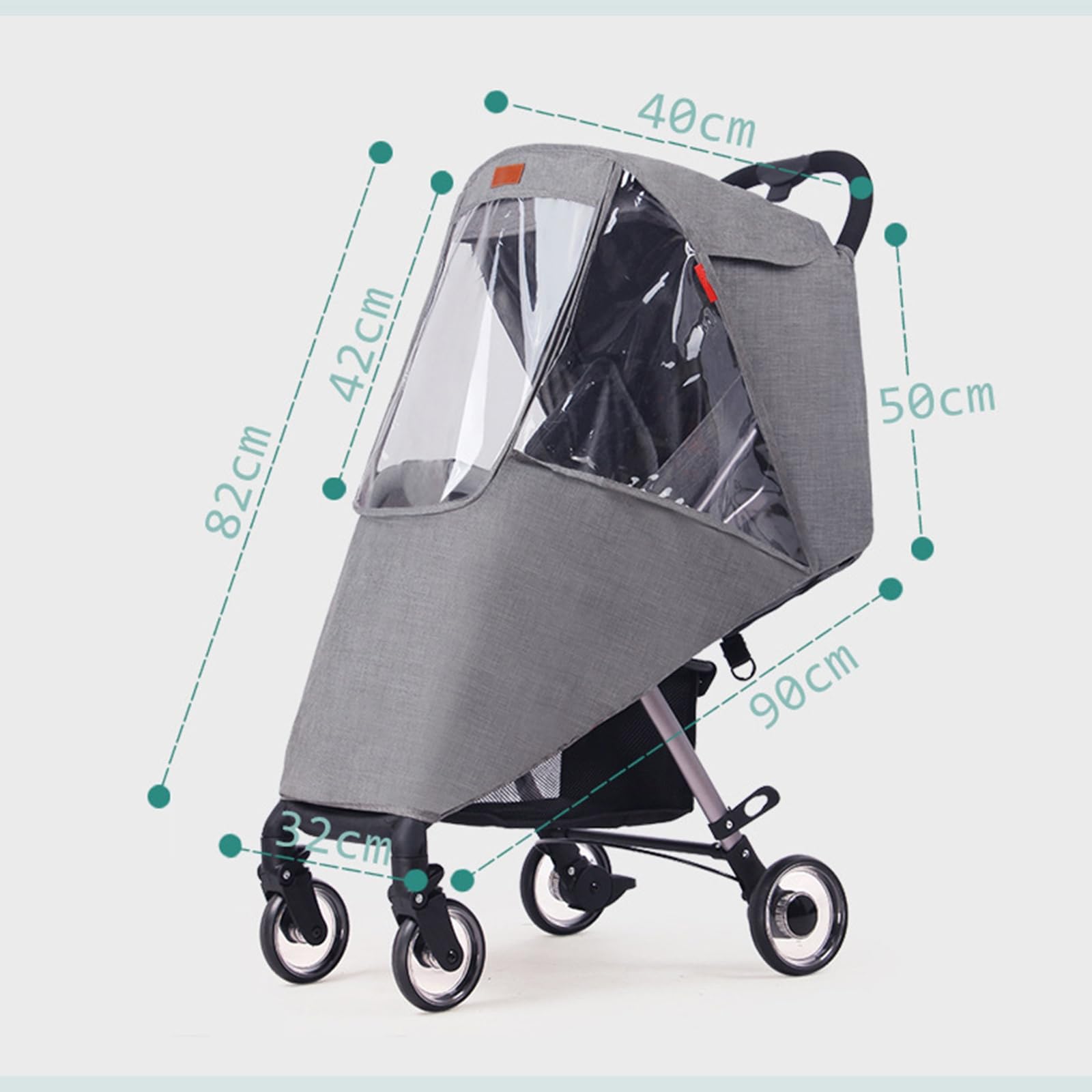 Ibluelover stroller cover universal fit for most stroller types