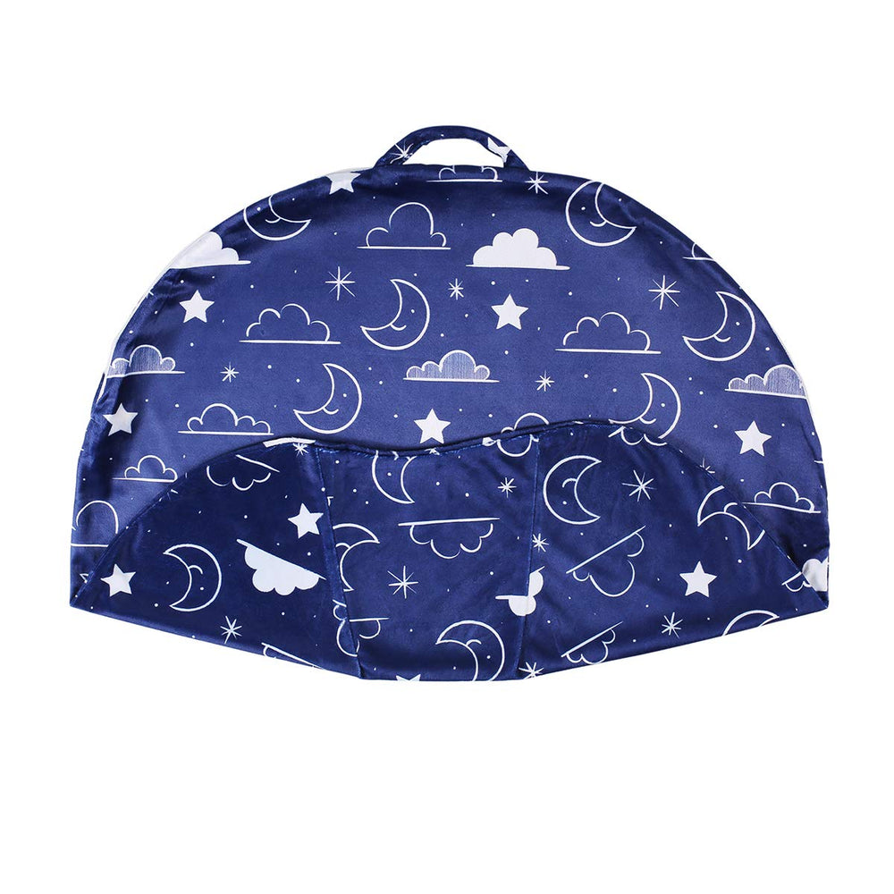 IBraFashion lounger cover on a 24x24 pad, easy zipper access for quick changes.