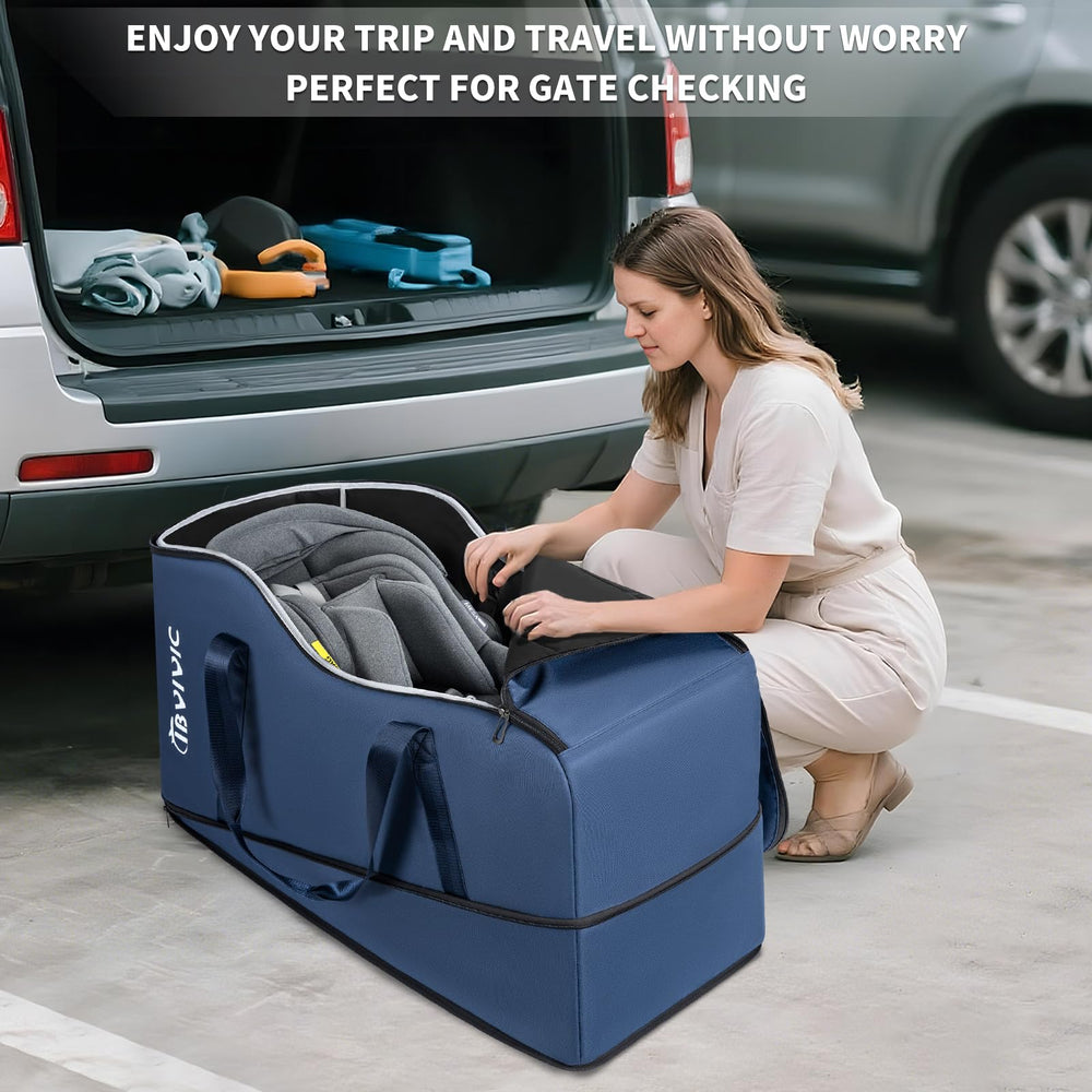 IBVIVIC carry handle ergonomic blue enables comfortable carrying.