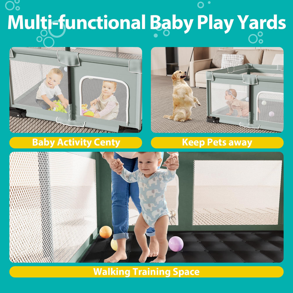 ICAREWAY visible mesh design keeps an eye on kids while playing