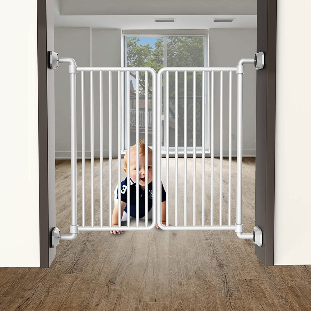 ICERO 8-pack in white provides full coverage for multiple gates.
