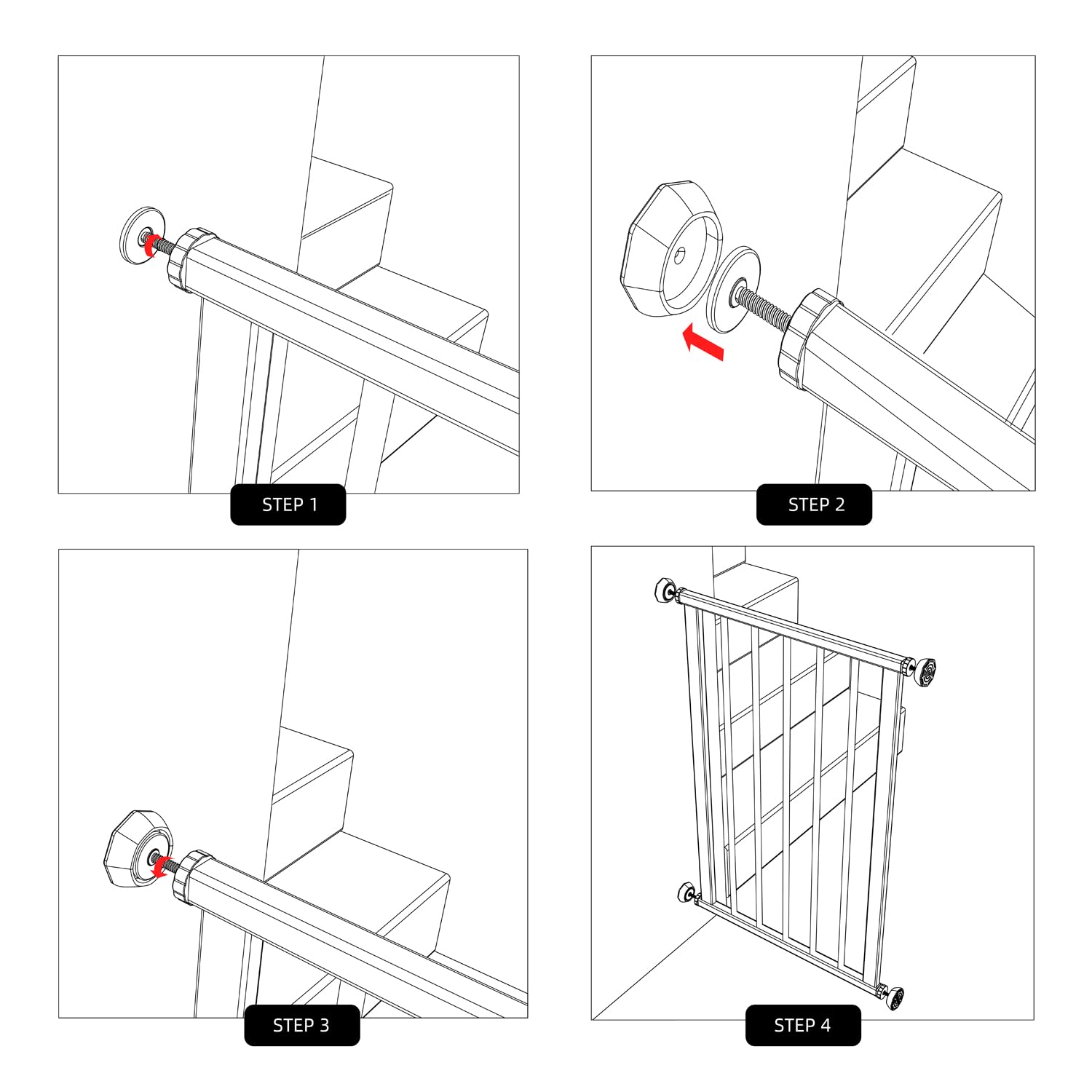 ICERO removable easy-install wall cups leave no marks on walls.