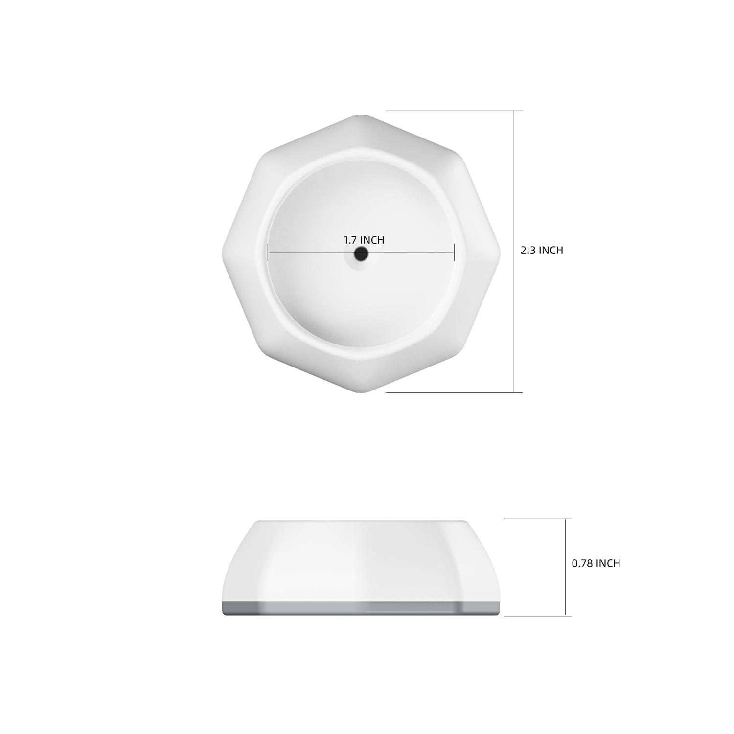 ICERO Baby Gate Wall Cup for stairs use guards rails and baseboards.