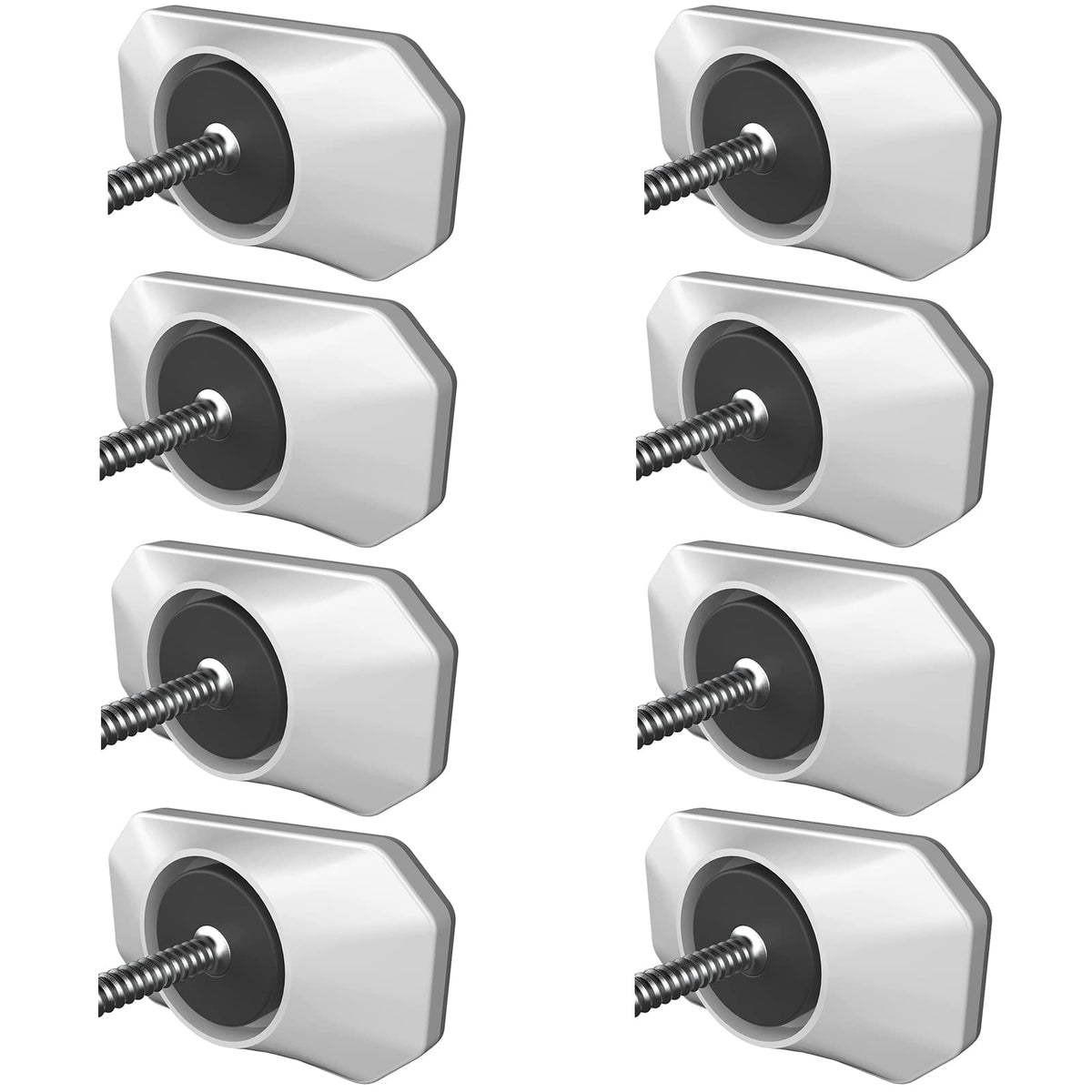ICERO baby gate wall protector grips bottom spindles, preventing wall damage.