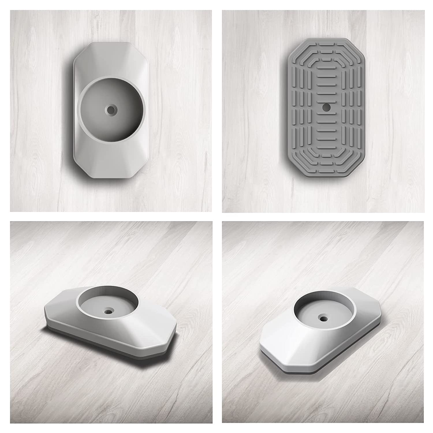 ICERO bolt-free installation emphasizes easy setup and wall protection.