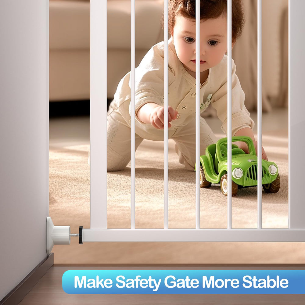 ICERO pressure-mounted extension kit fits most gates for quick install.