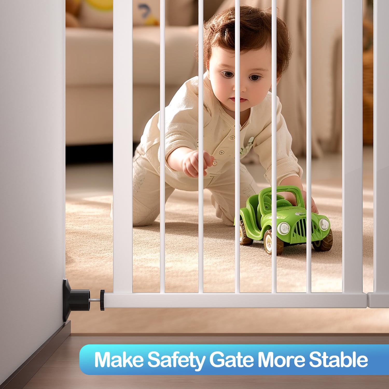 ICERO rectangle-stable design sits flush against floor for safety