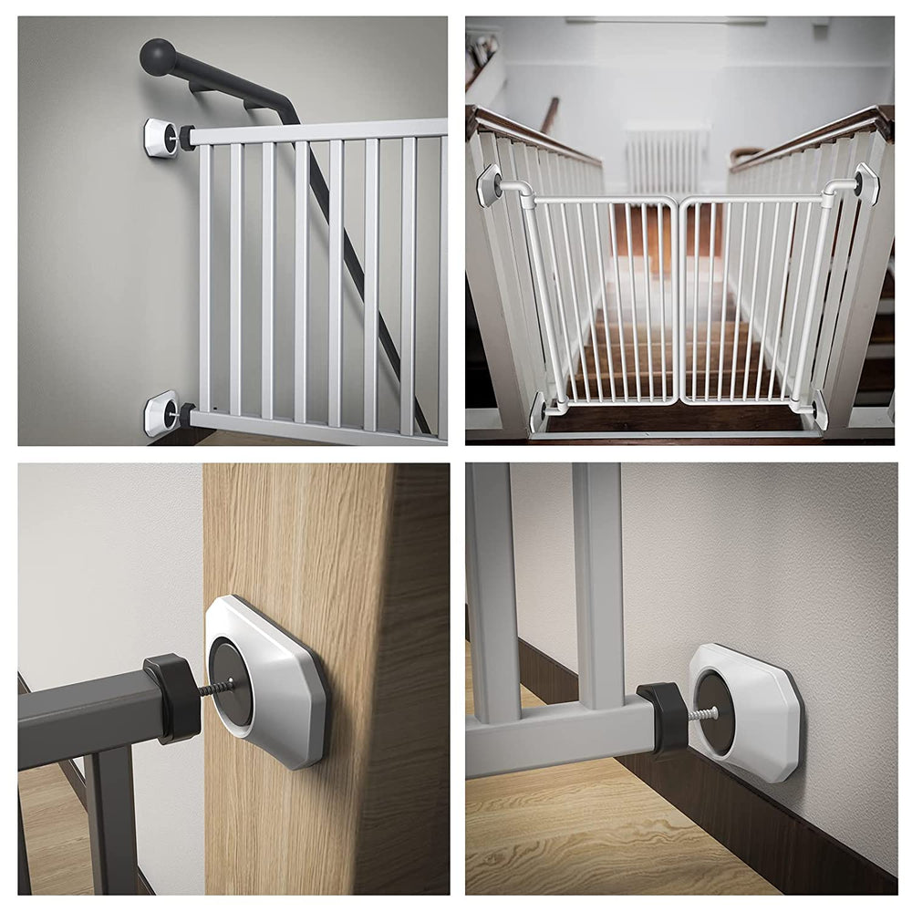 ICERO wall protection shown along stairs and doorways for damage-free use.