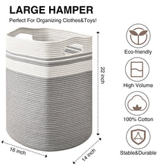 ICERZCZ 78L collapsible basket folds flat for travel and compact spaces.