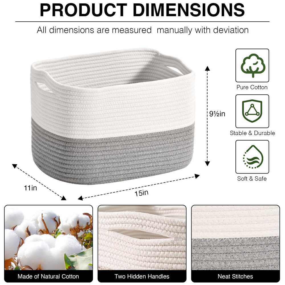 ICERZCZ basket foldable design, easy to store when not in use