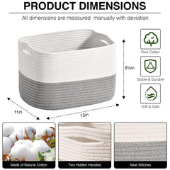 ICERZCZ basket foldable design, easy to store when not in use