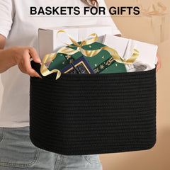 ICERZCZ basket used for dog toy organization and play area