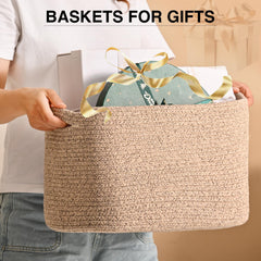 ICERZCZ basket folded for compact storage, saving space when not in use.