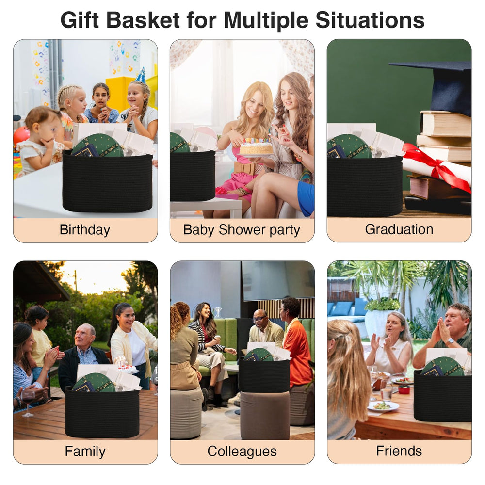 ICERZCZ basket used as gift display and decorative storage
