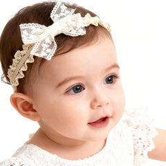 ICKEYOU baby headband elastic adjustable; snug fit without slipping for comfortable wear