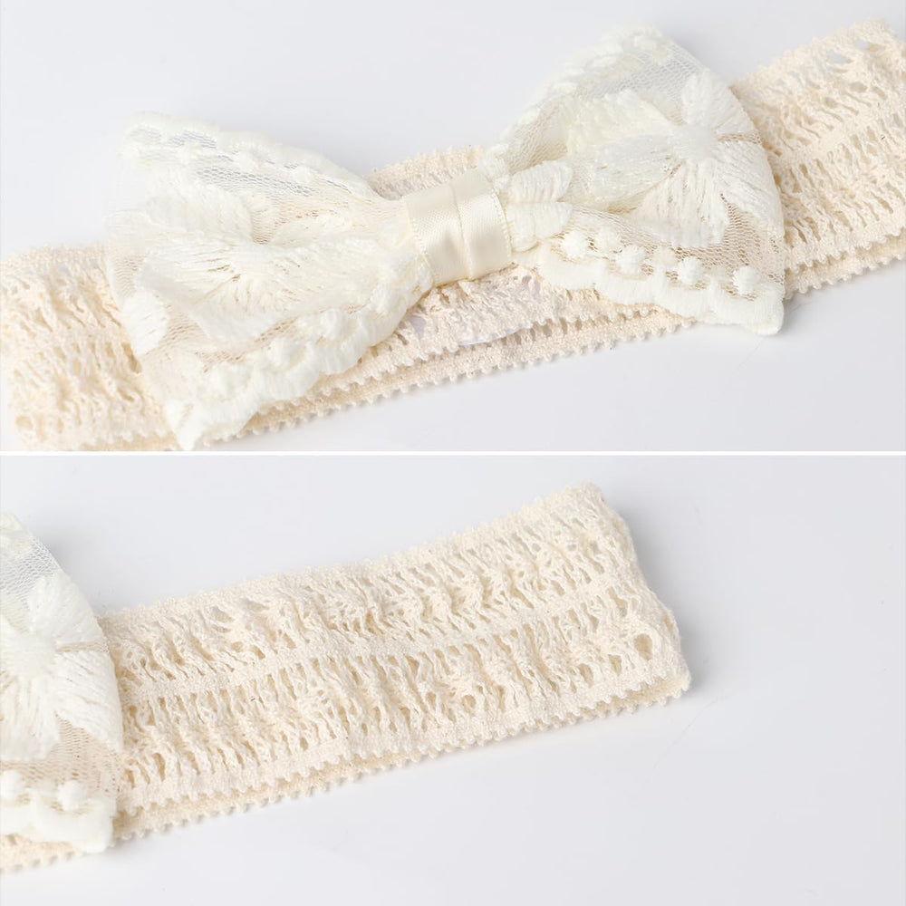 ICKEYOU handmade baby headbands; hand wash keeps colors bright.