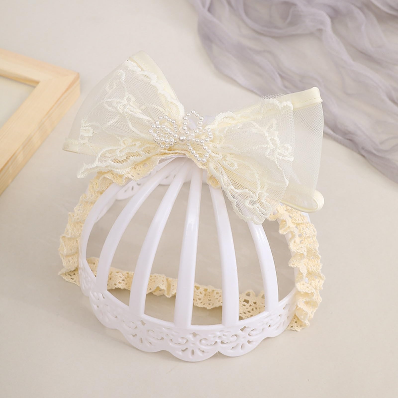 ICKEYOU handmade headband with easy care—hand wash only