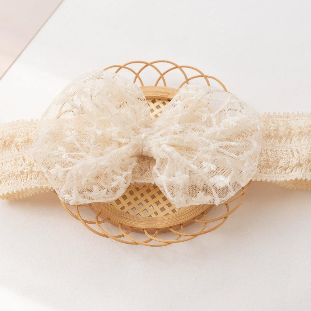 ICK EYOU newborn christening headband, perfect accessory for special occasions.