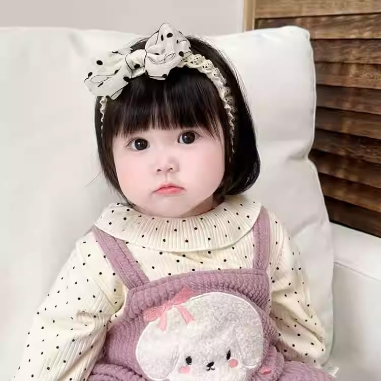 ickeyou newborn headband soft elastic knit ensures snug fit without marks