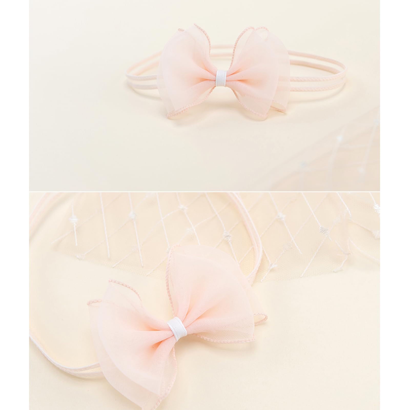 ICKEYOU soft mesh headband; breathable, handmade quality you can rely on.